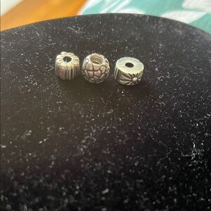 3 pandora charms